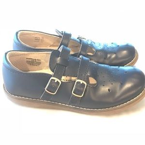 FootMates size 13 girls navy school dress shoes